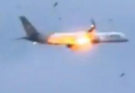 Sh0ck moment Boeing plane engine bursts into flames sparking emergency landing as passenger says ‘I sent goodbye texts’