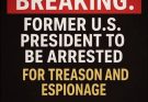 DOJ insiders confirm arrest is being planned for ex-President…See more