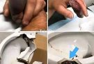 He went to the bathroom without knowing that there was a…See more